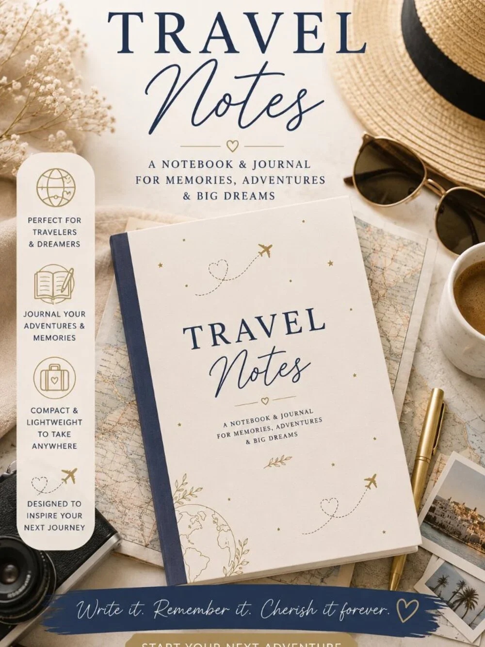 NWT Travel Journal Notebook